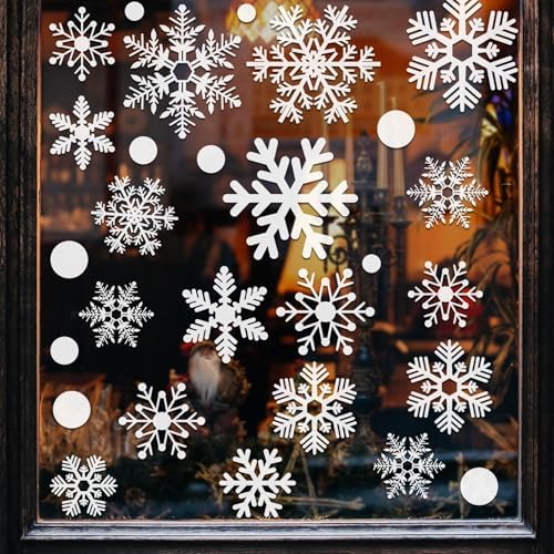 1. Christmas Window Cling Set